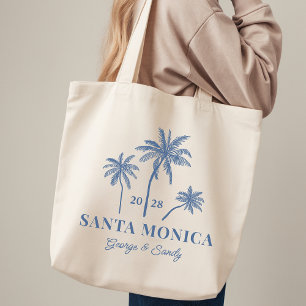 Bolsa Tote Saco de mão personalizado com palmeira como presen