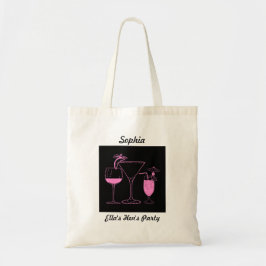 Bolsa Tote Saco de mão personalizado para festa de despedida 