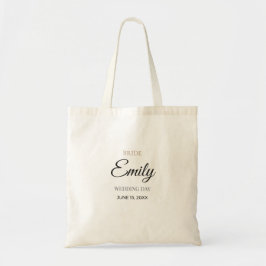Bolsa Tote Saco de Mão Personalizado para Noiva Damas de Honr