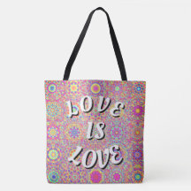Saco de mão Pride Love Is Love