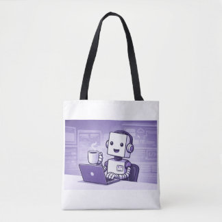 Bolsa Tote Saco de mão Ready for the Robots