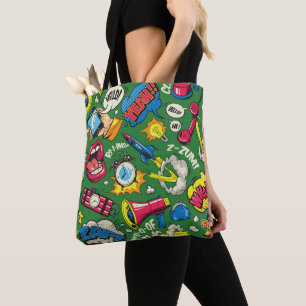 Bolsa Tote Saco de mão Retro Comic Chaos