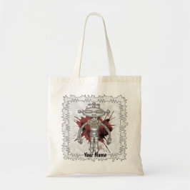 Bolsa Tote Saco de Mão Robot Six