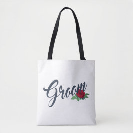 Bolsa Tote Saco de Mão Simples Noiva Floral Casamento Caligra