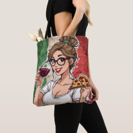 Bolsa Tote Saco de mão temático italiano