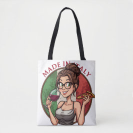 Bolsa Tote Saco de mão temático italiano