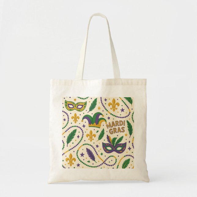 Bolsa Tote Saco de Mardi Gras (Frente)