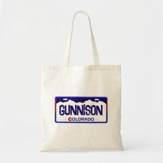 Bolsa Tote Saco de matrícula azul Gunnison Colorado