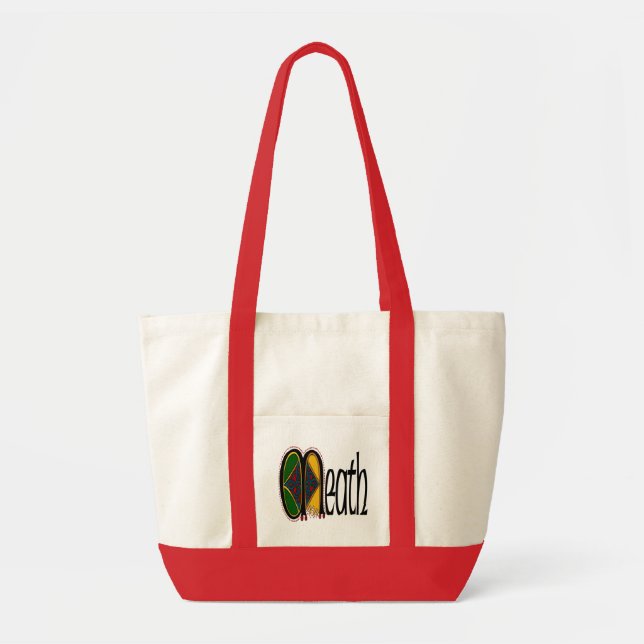 Bolsa Tote Saco de Meath do condado (Frente)