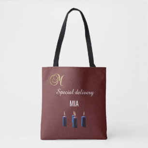 Bolsa Tote Saco de Monograma de Entrega Especial