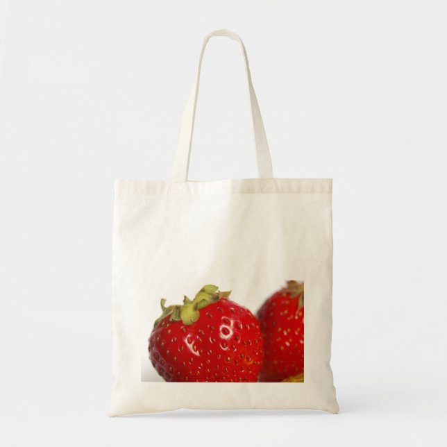 Bolsa Tote Saco de morango suculento (Frente)