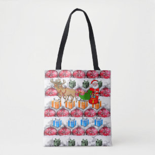 Bolsa Tote Saco de Natal