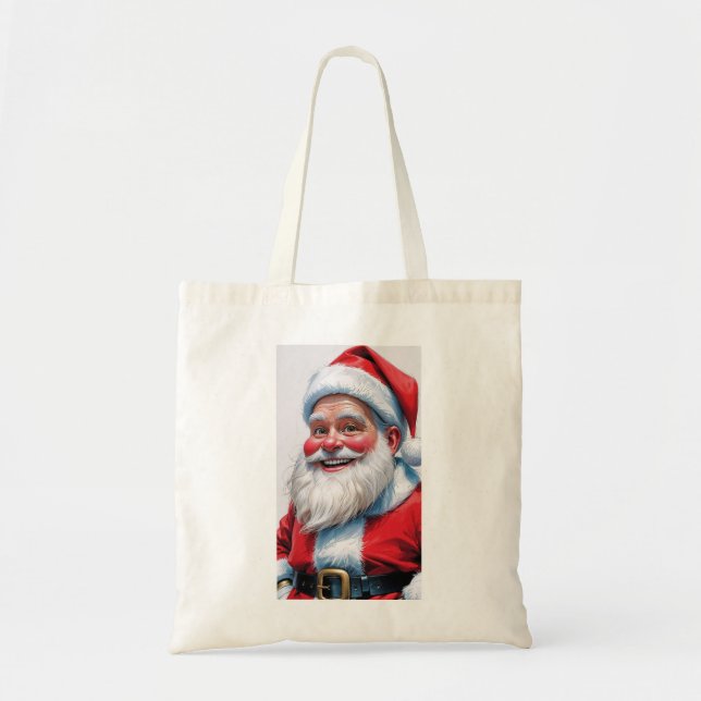 Bolsa Tote Saco de Natal ⛄ 🛍️ (Frente)