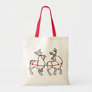 Bolsa Tote Saco de Natal Ambiental da Revista Tote