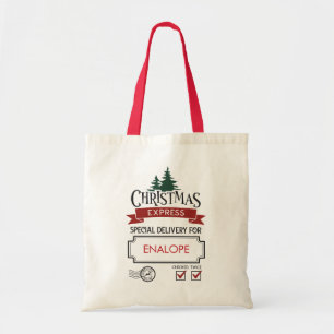 Bolsa Tote Saco de Natal do Papai Noel 