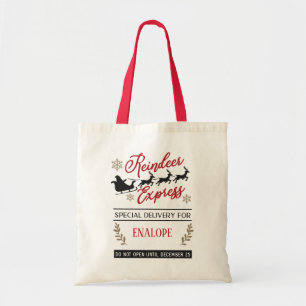 Bolsa Tote Saco de Natal do Papai Noel