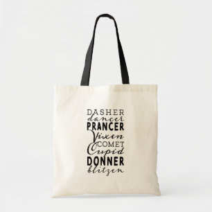Bolsa Tote Saco de Natal dos Renegos de Papai Noel