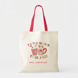 Bolsa Tote Saco de Natal Retro
