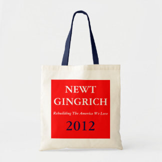 Bolsa Tote Saco de Newt Gingrich