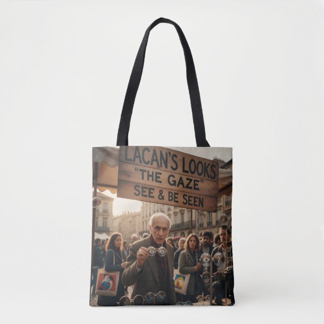 Bolsa Tote Saco de Olhar Espetáculo  (Frente)