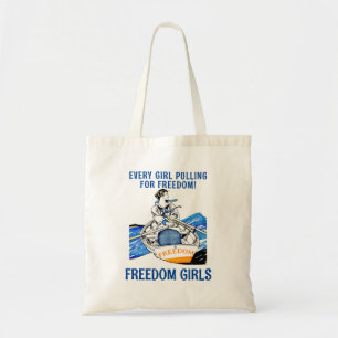 Bolsa Tote Saco de orçamento das GAROTAS LIBERDADES