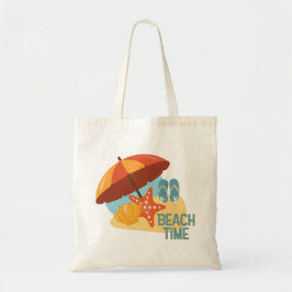 Bolsa Tote Saco de orçamento de tempo de praia