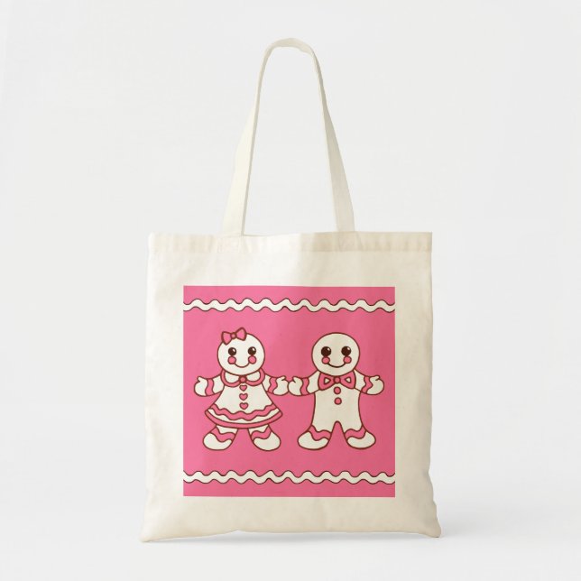 Bolsa Tote Saco de Pão de Mel (Frente)