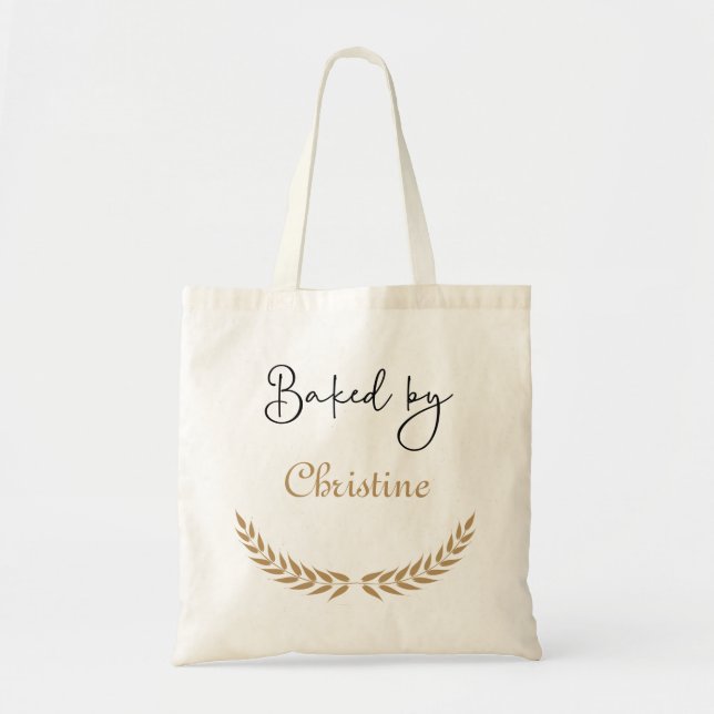 Bolsa Tote Saco de pão personalizado - Sourdough Bag, Saco de (Frente)