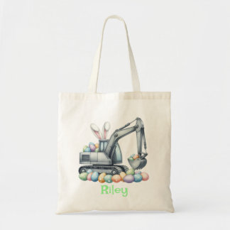 Bolsa Tote Saco de Páscoa para Crianças – Caminhão de Constru