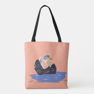 Bolsa Tote Saco de pássaro gaivota e pato