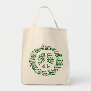 Bolsa Tote Saco de paz - escolha o estilo