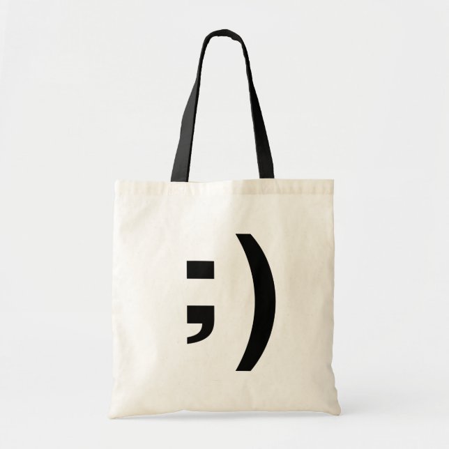 Bolsa Tote saco de piscar os olhos (Frente)