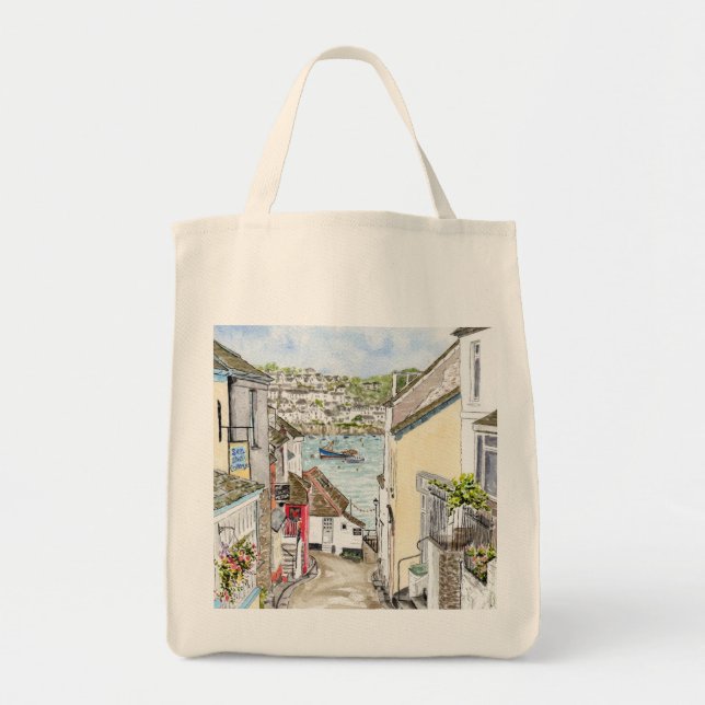 Bolsa Tote Saco de "Polruan" (Frente)