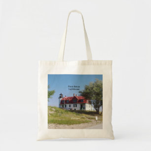 Bolsa Tote Saco de ponta de Betsie Lighthouse