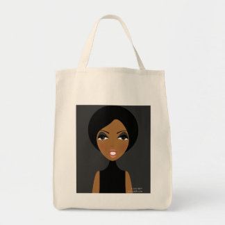 Bolsa Tote Saco de Pou Toutan do La (aqui sempre/para sempre)