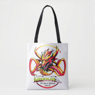 Bolsa Tote Saco de praia Old School Pickleball  Dragon Sport 