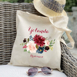 Bolsa Tote Saco de presente de casamento personalizado de Bor