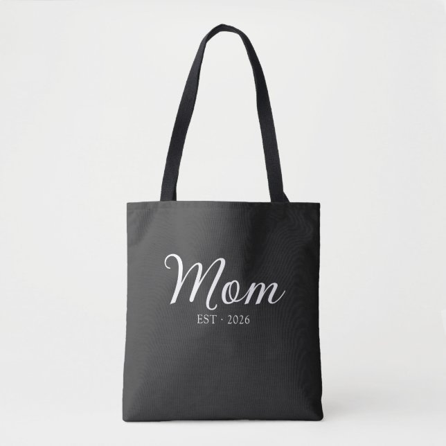 Bolsa Tote Saco de Presente de Mãe Estabelecida (Frente)