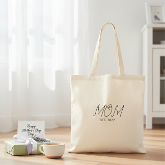 Bolsa Tote Saco de Presente para Mãe Recém-Constituída