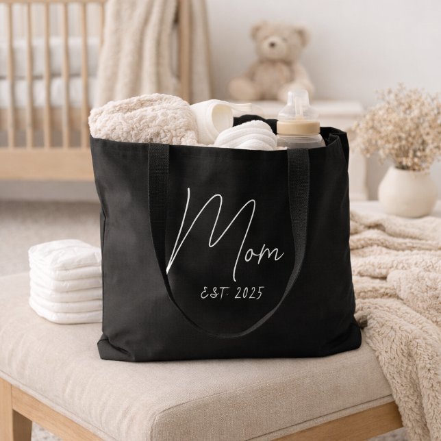Bolsa Tote Saco de Presente para Nova Mãe Estabelecida (Criador carregado)