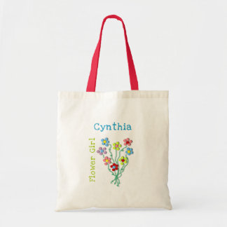Bolsa Tote Saco de presentes da Buquê Floral Nosegay