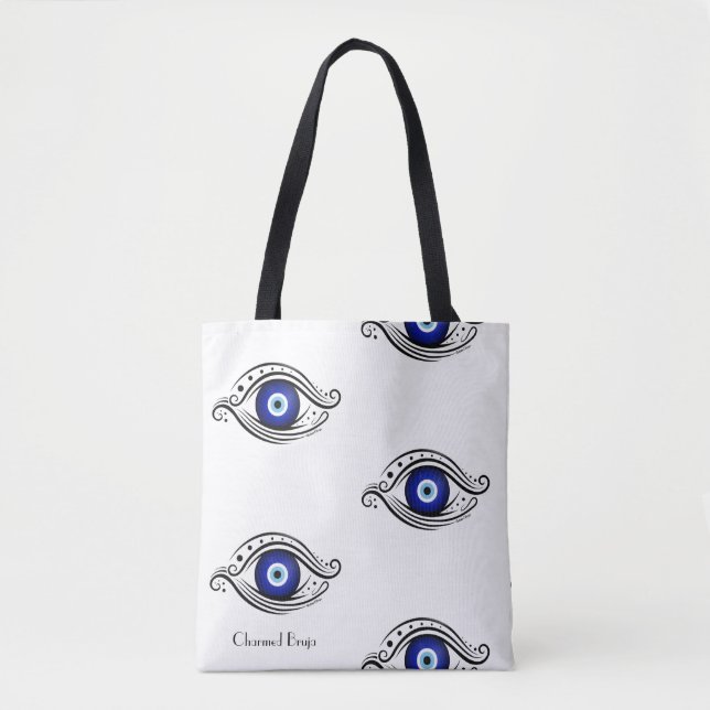BOLSA TOTE SACO DE PROTEÇÃO DOS OLHOS DE BRUJA CHARMED (Frente)
