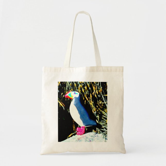 Bolsa Tote saco de puffin (Frente)