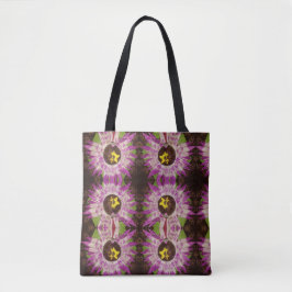 Bolsa Tote saco de quiping de flor