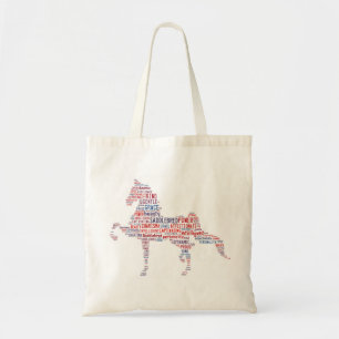 Bolsa Tote Saco de Saddlebred do americano do divertimento