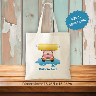 Bolsa Tote Saco de sapo de porco de lavagem