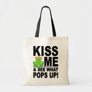Bolsa Tote Saco de Sapo do KISS ME - escolha estilo e cor