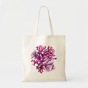 Bolsa Tote Saco de Sereia do Oceano Roxo