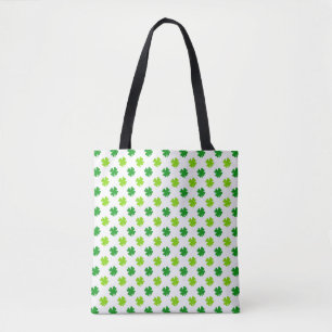 Bolsa Tote Saco de Shamrock Personalizado, Dia de São Patríci