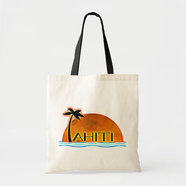 Bolsa Tote Saco de Tahiti (Frente)